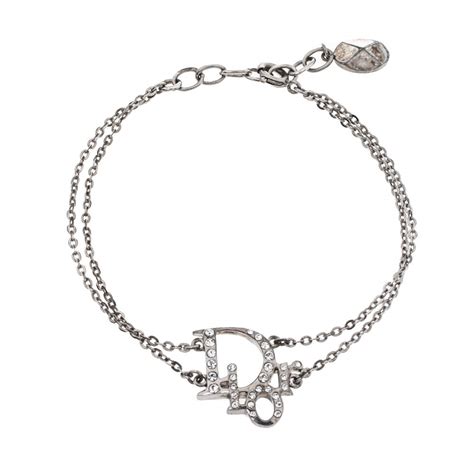 dior armband silver|dior jewelry bracelets.